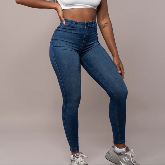Fit Jeans Blue Skinny Jeans - Picture 1 of 3